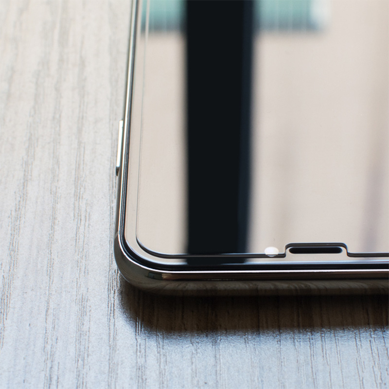 苹果iPhoneX耐摩擦防刮9H岩石硬度高清手机屏幕玻璃钢化保护膜