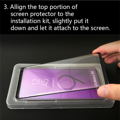 三星GalaxyS9全胶全屏覆盖钢化玻璃屏幕保护膜+贴膜辅助工具