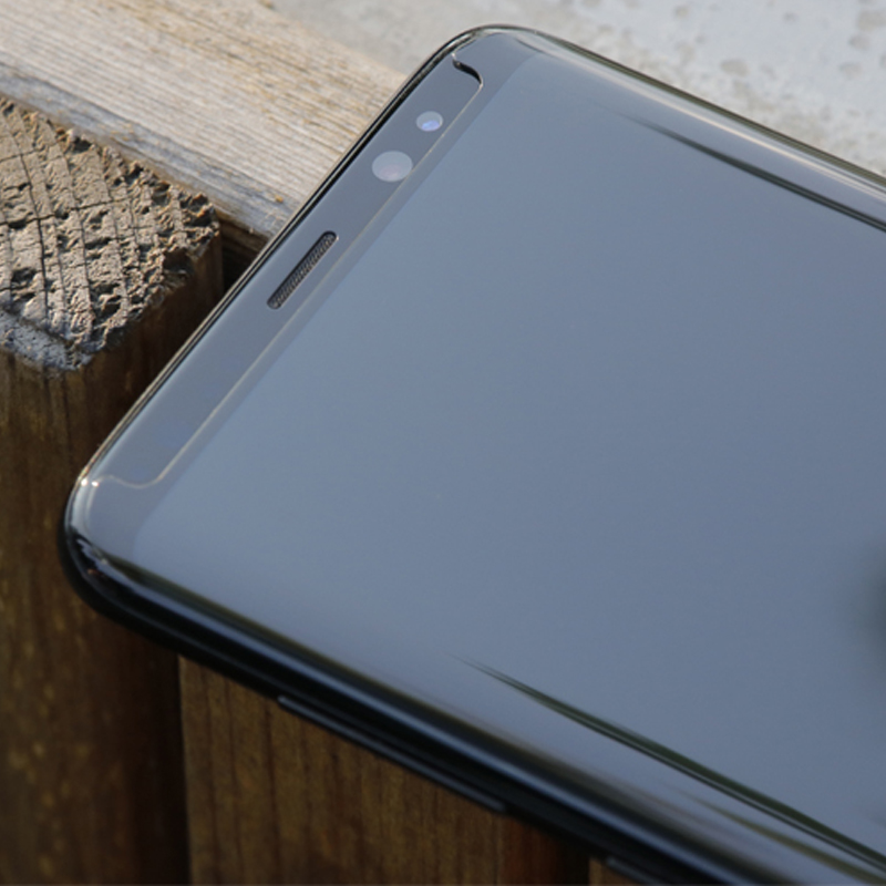 三星GalaxyS8全胶全屏3D全覆盖手机贴膜0.26mm厚度钢化玻璃屏幕保护膜