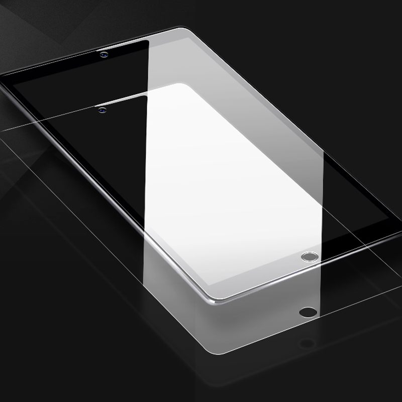 苹果平板IPad Mini 4透明HD高清2.5D弧度钢化玻璃保护膜带贴膜工具