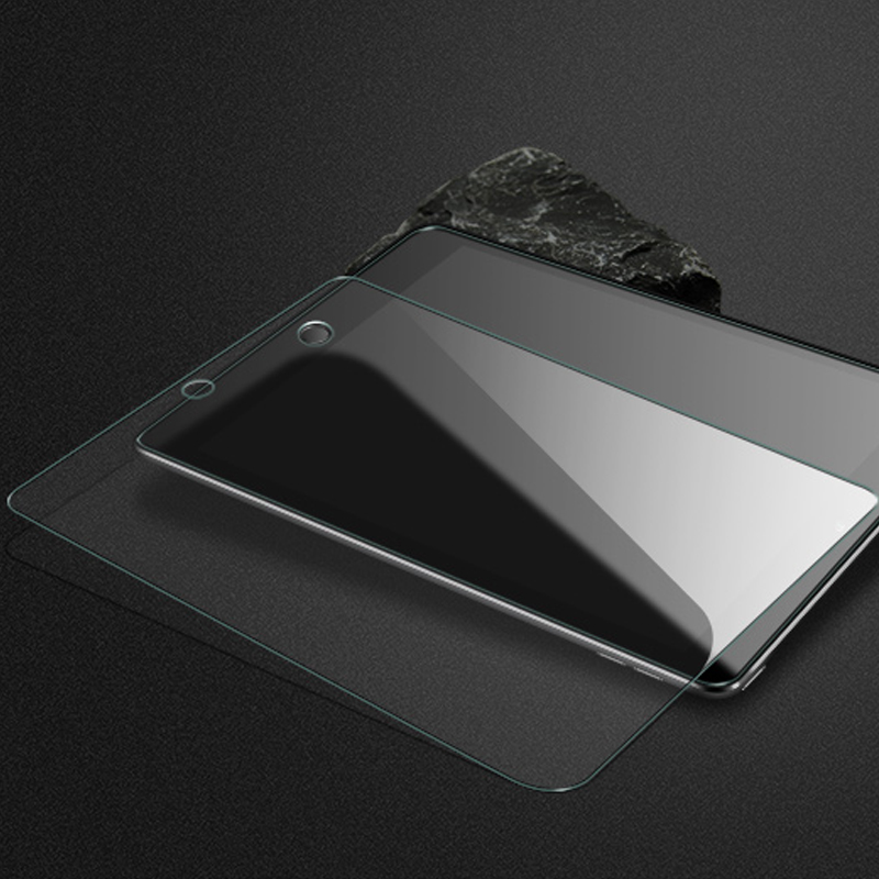 苹果平板IPad Mini 4透明HD高清2.5D弧度钢化玻璃保护膜带贴膜工具