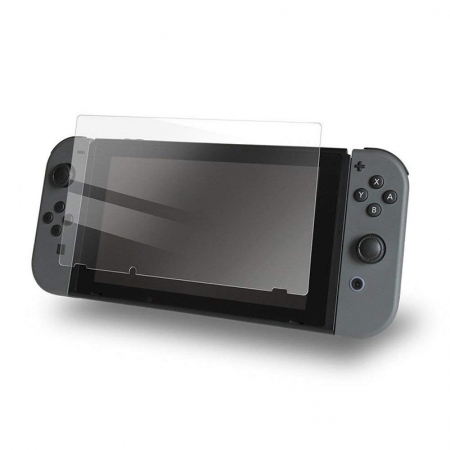 任天堂Nintendo Switch游戏机防刮高透钢化玻璃屏幕保护贴膜 
