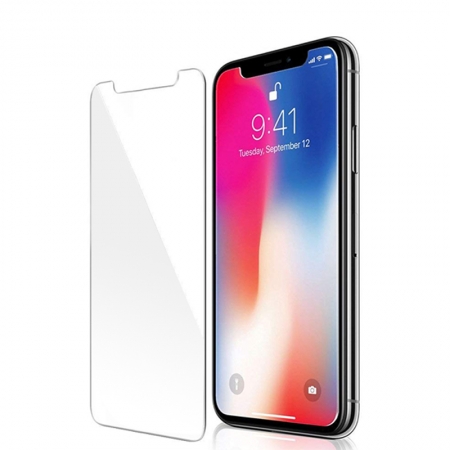 苹果iPhoneXr高清高透钢化手机贴膜超薄优质玻璃保护膜 